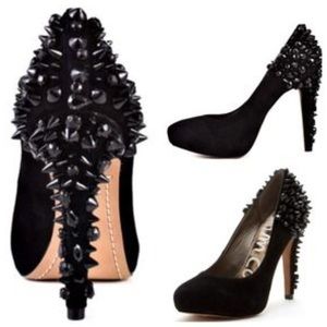 Sam Edelman suede Roza studded heels